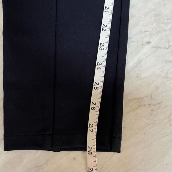 Rag & Bone New York navy blue stretchy ponte skinny pants size L NWOT front seam - Picture 7 of 7